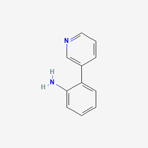 Chemical structure of 2-Pyridin-3-ylaniline
