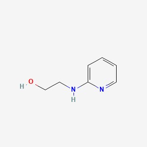 Chemical structure of 2-(Pyridin-2-ylamino)ethanol