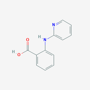 Chemical structure of 2-(Pyridin-2-ylamino)benzoic acid