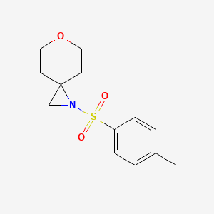 Chemical structure of 2-(p-Tolylsulfonyl)-6-oxa-2-azaspiro[2.5]octane