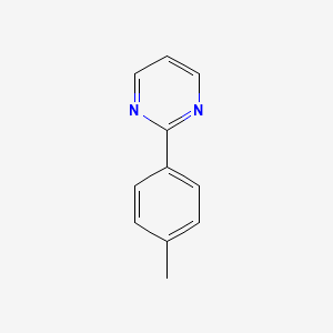Chemical structure of 2-(p-Tolyl)pyrimidine