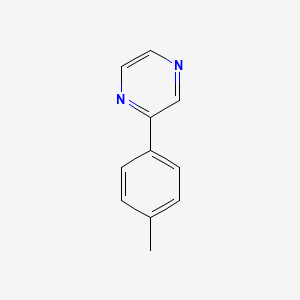 Chemical structure of 2-(p-Tolyl)pyrazine
