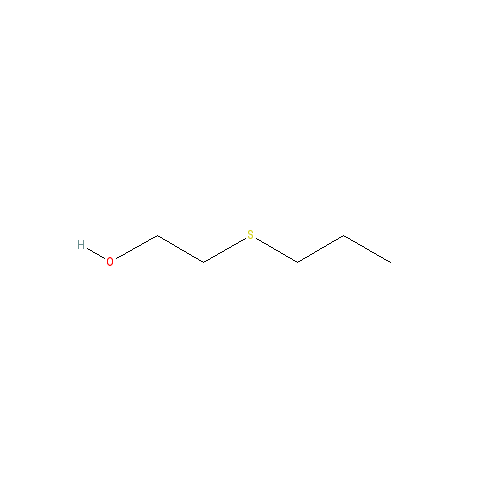 Chemical structure of 2-(Propylthio)ethanol