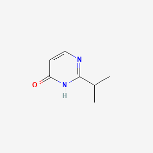 Chemical structure of 2-(Propan-2-Yl)Pyrimidin-4-Ol
