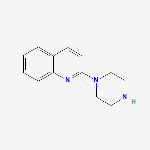 Chemical structure of Quipazine