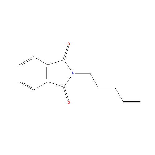 Chemical structure of 2-(Pent-4-en-1-yl)isoindoline-1,3-dione