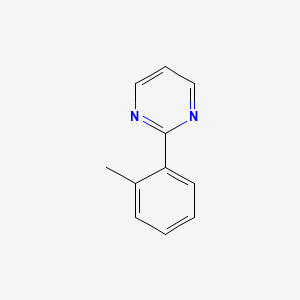 Chemical structure of 2-(o-Tolyl)pyrimidine