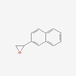 Chemical structure of 2-(Naphthalen-2-yl)oxirane