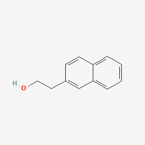 Chemical structure of 2-Naphthaleneethanol