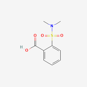 Chemical structure of 2-(N,N-Dimethylsulfamoyl)benzoic acid