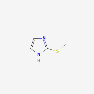 Chemical structure of 2-(Methylthio)imidazole