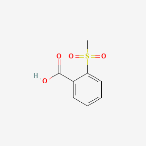 Chemical structure of 2-Methanesulfonylbenzoic acid