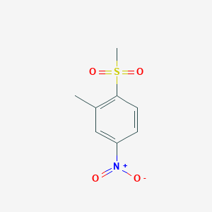Chemical structure of 2-(Methylsulfonyl)-5-nitrotoluene