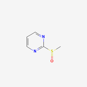 Chemical structure of 2-(Methylsulfinyl)pyrimidine