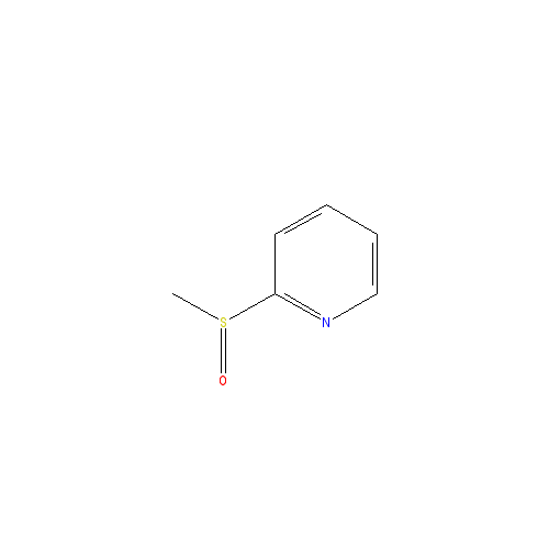 Chemical structure of 2-(Methylsulfinyl)pyridine