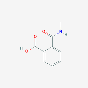 Chemical structure of 2-(MethylcarbaMoyl)benzoic acid