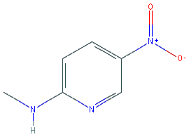 Chemical structure of 2-(Methylamino)-5-nitropyridine