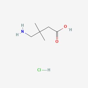 Chemical structure of 2-(Methoxymethyl)morpholine hydrochloride