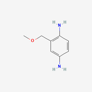 Chemical structure of 2-Methoxymethyl-p-phenylenediamine