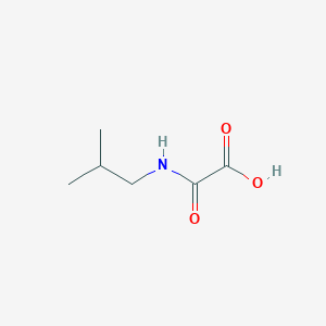 Chemical structure of (Isobutylamino)(oxo)acetic acid