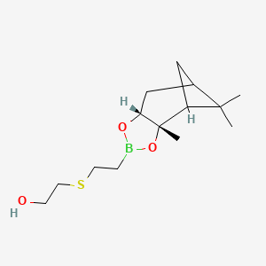Chemical structure of 2-(iso-Butyl)thiophene-4-boronic acid pinacol ester