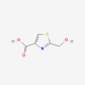Chemical structure of 2-(Hydroxymethyl)thiazole-4-carboxylic acid