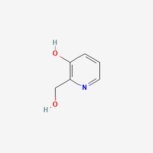Chemical structure of 3-Hydroxypyridine-2-methanol