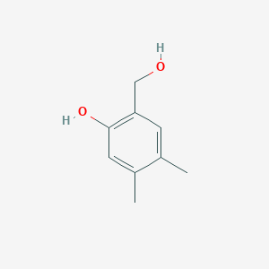 Chemical structure of 2-(Hydroxymethyl)-4,5-dimethylphenol