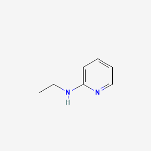 Chemical structure of 2-(Ethylamino)pyridine