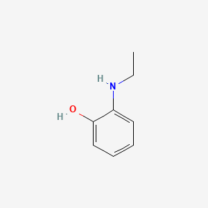 Chemical structure of 2-(Ethylamino)phenol