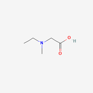 Chemical structure of N-Ethyl-N-methylglycine