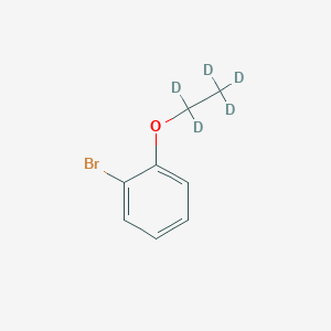Chemical structure of 2-(Ethoxy-d5)bromobenzene