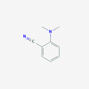 Chemical structure of 2-(Dimethylamino)benzonitrile