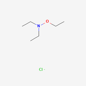 Chemical structure of 2-(Diethylamino)ethenol hydrochloride