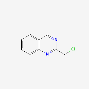 Chemical structure of 2-(Chloromethyl)quinazoline