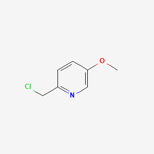 Chemical structure of 2-(Chloromethyl)-5-methoxypyridine