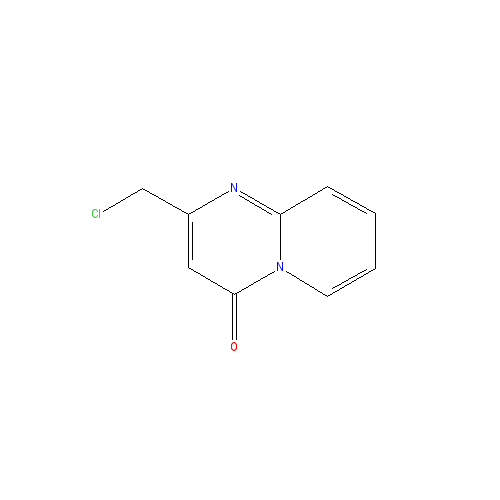 Chemical structure of 2-(Chloromethyl)-4H-pyrido[1,2-a]pyrimidin-4-one
