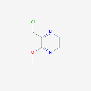 Chemical structure of 2-Chloromethyl-3-methoxy-pyrazine