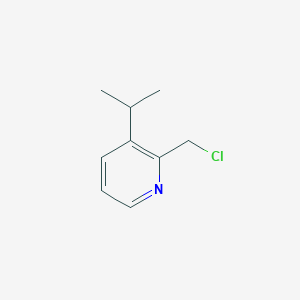 Chemical structure of 2-(Chloromethyl)-3-isopropylpyridine