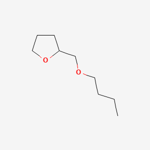 Chemical structure of 2-(Butoxymethyl)tetrahydrofuran