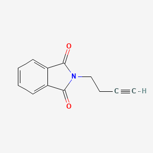 Chemical structure of N-(3-Butynyl)phthalimide