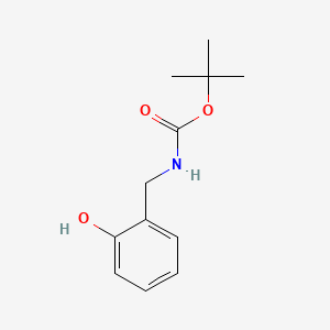 Chemical structure of 2-(Boc-aminomethyl)phenol