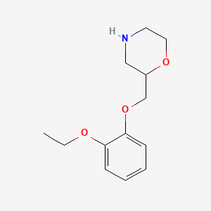 Chemical structure of 2-(Boc-aminomethyl)benzyl Alcohol