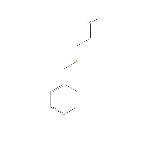 Chemical structure of 2-(Benzylthio)ethanol