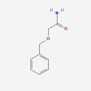 Chemical structure of 2-(Benzyloxy)acetamide
