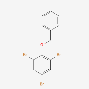 Chemical structure of 2-(Benzyloxy)-1,3,5-tribromobenzene