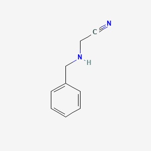 Chemical structure of 2-(Benzylamino)acetonitrile
