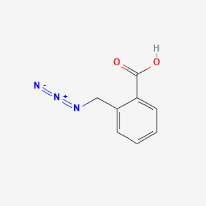 Chemical structure of 2-(azidomethyl)benzoic acid