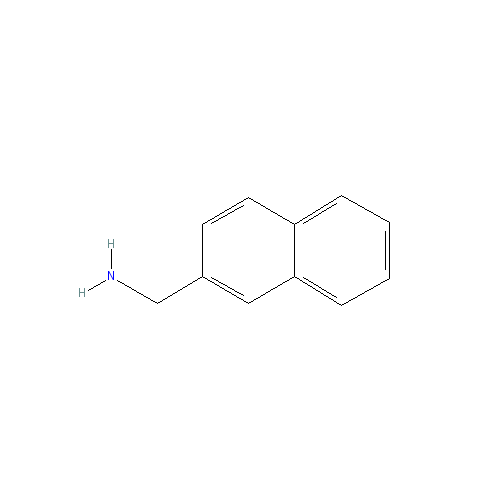 Chemical structure of 1-(2-Naphthyl)methanamine