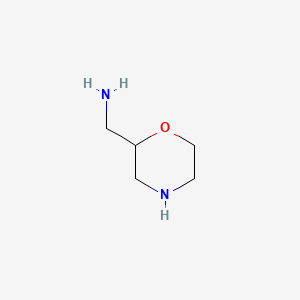 Chemical structure of 2-(Aminomethyl)morpholine
